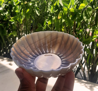 Handmade Agate Bowl - Bowl - Stone Bowl - Hand Carved Bowl