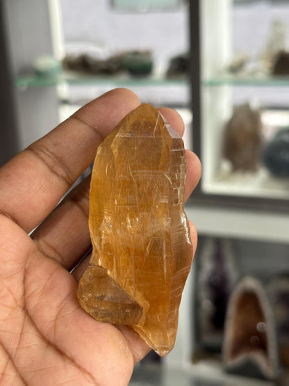 Natural Golden Rutilated Quartz – Raw Crystal for Jewelry, Healing, and Décor